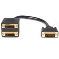 StarTech.com 1 ft DVI-D to 2x DVI-D Digital Video Splitter Cable - M/F