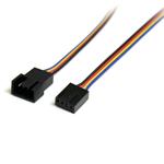 StarTech.com 12in 4 Pin Fan Power Extension Cable - M/F