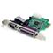StarTech.com 1S1P Native PCI Express Parallel Serial Combo Card with 16950 UART