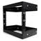 StarTech.com 8U Open Frame Wall Mount Equipment Rack - Adjustable Depth