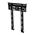 B-Tech Hook on Plasma Mount Flush Max 45" - Black