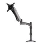 B-Tech LCD TFT Desk mount tilt swivel twin arm full motion