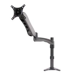 B-Tech LCD TFT Desk mount tilt swivel twin arm full motion