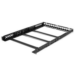 StarTech.com 1U Fixed 19 Adjustable Depth Universal Server Rack Rails