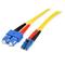 StarTech.com 1m Single Mode Duplex Fiber Patch Cable LC-SC