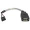 StarTech.com 6in USB 2.0 Cable - USB A Female to USB Motherboard 4 Pin Header F/F