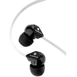 Veho VEP-003-360Z1 360 Stereo Noise Isolating Earphones - Black/White