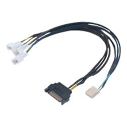 Akasa Smart PWM Cable for 3 PWM Case Fans & Coolers, SATA