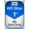 WD Blue 1TB Desktop Hard Disk Drive - 7200RPM SATA 6Gb/s 64MB Cache 3.5 Inch - WD10EZEX