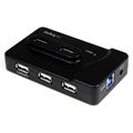 StarTech.com 6 Port USB 3.0 / USB 2.0 Combo Hub with 2A Charging Port – 2x USB 3.0 & 4x USB 2.0