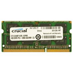 Crucial 4GB DDR3 1600 MT/s (PC3-12800) CL11 SODIMM 204pin 1.