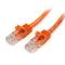 StarTech.com 6ft Cat5e Orange Snagless RJ45 UTP Cat 5e Patch Cable