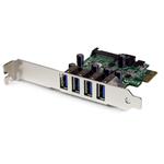 StarTech.com 4 Port PCI Express PCIe SuperSpeed USB 3.0 Controller Card Adapter with UASP