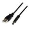 StarTech.com 1m USB to Type N Barrel 5V DC Power Cable - USB A to 5.5mm DC