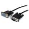 StarTech.com 0.5m Black Straight Through DB9 RS232 Serial Cable - M/F