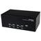 StarTech.com 4 Port Triple Monitor DVI USB KVM Switch with Audio &  USB 2.0 Hub