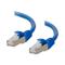 C2G 0.5m Cat6a Shielded Patch - Blue