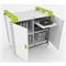 Monarch LapCabby 15V - 15 Port Laptop Trolley W1015 x D703 x H1115mm