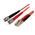 StarTech.com 10m Multimode 50/125 Duplex Fiber Patch Cable LC - ST