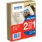 Epson Premium Glossy Photo Paper BOGOF - 100 x 150 mm - 255 g/m2 - 40 sheets (pack of 2 )