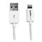 StarTech.com 1m (3ft) White Apple 8-pin Lightning Connector to USB Cable for iPhone / iPod / iPad