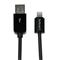 StarTech.com 1m (3ft) Black Apple 8-pin Lightning Connector to USB Cable for iPhone / iPod / iPad