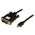 StarTech.com 6 ft Mini DisplayPort to DVI Adapter Converter Cable – Mini DP to DVI 1920x1200 - Black