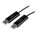 StarTech.com 2 Port USB Keyboard Mouse Switch Cable w/ File Transfer for PC and Mac