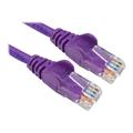 Cables Direct - Patch cable - RJ-45 (M) to RJ-45 (M) - 3 m - UTP - CAT 6 - molded, snagless - violet