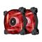 Corsair Air Series 120mm Quiet Edition High Airflow Fan - AF120 Red (Pack of 2)