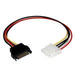 StarTech.com 12in SATA to Molex LP4 Power Cable Adapter - F/M