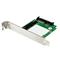 StarTech.com SATA to mSATA SSD Adapter w/ Full and Low Profile Brackets – SATA to Mini SATA