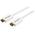 StarTech.com 2m (6 ft) White CL3 In-wall High Speed HDMI Cable - Ultra HD 4k x 2k HDMI Cable