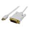StarTech.com 6 ft Mini DisplayPort to DVI Active Adapter Converter Cable – 2560x1600 – White