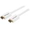 StarTech.com 3m (10 ft) White CL3 In-wall High Speed HDMI Cable - Ultra HD 4k x 2k HDMI Cable