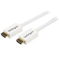 StarTech.com 7m (23 ft) White CL3 In-wall High Speed HDMI Cable – HDMI to HDMI - M/M