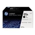 HP 05A Dual Pack Black Toner Cartridge for LaserJet P2035/P2055