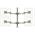 ErgoMounts Desk Mount For 23" Screens - Silver