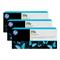 HP 771C 3-pack 775-ml Yellow Designjet Ink Cartridges