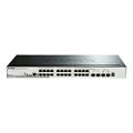 D-Link 28-Port Gigabit PoE SmartPro Stackable Switch