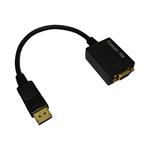 Cables Direct DisplayPort Adapter - DisplayPort (M) to HD-15 (F) ( DisplayPort 1.1 ) - 15cm