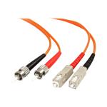 StarTech.com 2m Multimode 62.5/125 Duplex Fiber Patch Cable ST - SC