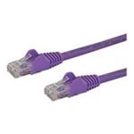 StarTech.com 2m Purple Gigabit Snagless RJ45 UTP Cat6 Patch Cable