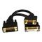 StarTech.com 8in DVI-I Male to DVI-D Female and HD15 VGA Female Wyse DVI Splitter Cable