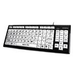 Ceratech Accuratus Monster 2 USB High Contrast Keyboard