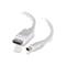 C2G 2m Mini DisplayPort to DisplayPort Adapter Cable M/M - White