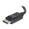 C2G 7m DisplayPort Cable with Latches M/M - Black