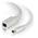 C2G 1m Mini DisplayPort Extension Cable M/F - White