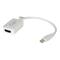 C2G 20cm Mini DisplayPort Male to HDMI Female Adapter Cable - White