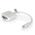 C2G 20cm Mini DisplayPort Male to VGA Female Adapter White